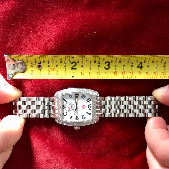 Michele Mini Urban Diamond Watch - Picture 10 of 11